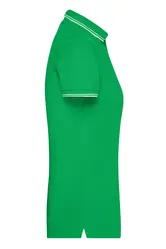 Ženska polo majica JN985 fern-green/white S-6
