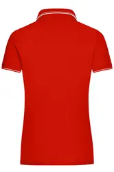 Ženska polo majica JN985 tomato/white S-7
