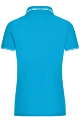 Ženska polo majica JN985 turquoise/white S-3