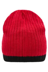 Pletena kapa MB7102 red/black one size-3