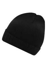 Pletena kapa MB7111 black one size-1