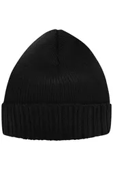 Pletena kapa MB7111 black one size-3