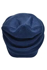 Pletena kapa MB7118 denim/navy one size-7
