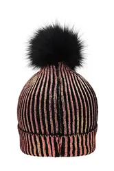 Zimska kapa MB7143 bronze/black one size-3