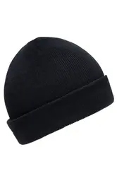 Pletena dječja kapa  MB7501 black one size-2