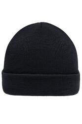 Pletena dječja kapa  MB7501 black one size-3