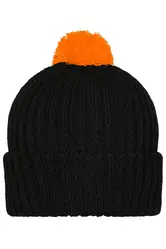 Pletena kapa MB7540 black/orange one size-3