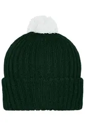 Pletena kapa MB7540 dark-green/white one size-7