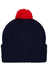 Pletena kapa MB7540 navy/red one size-3