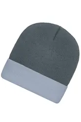 Pletena kapa MB7550 dark-grey/light-grey one size-1