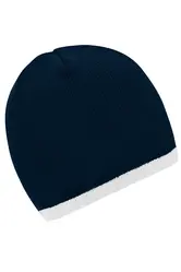 Pletena kapa MB7584 navy/white one size-5