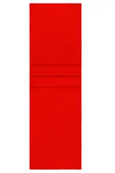Flis šal MB7611 red one size-1