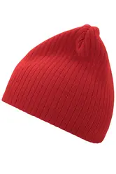 Pletena kapa MB7923 red one size-1