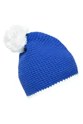 Pletena kapa MB7964 blue/white one size-6