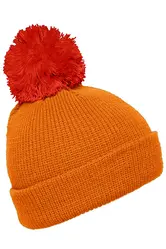 Pletena kapa MB7967 orange/rust one size-2