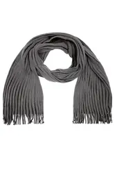 Šal MB7989 anthracite/black one size-0