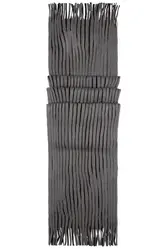 Šal MB7989 anthracite/black one size-1