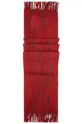 Šal MB7989 dark-red/anthracite one size-1