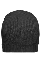 Pletena kapa MB7994 black one size-3
