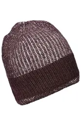 Pletena kapa MB7993 plum/glacier-grey one size-6