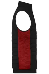 Muški prsluk JN1864 black/red-melange XS-2