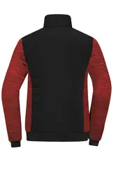 Ženska jakna JN1865 black/red-melange XS-6