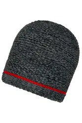Zimska kapa
 MB7406 black-melange/red one size-1
