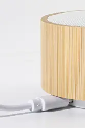 Bluetooth zvučnik Bambeat AP721121 natural ø72×43 mm-8