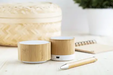 Bluetooth zvučnik Bambeat AP721121 natural ø72×43 mm-9