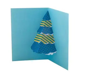Božićna čestitka 3D Dimensions AP716497 white-3