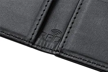 RPET Novčanik Gulden AP722789 black 110×86×13 mm-3