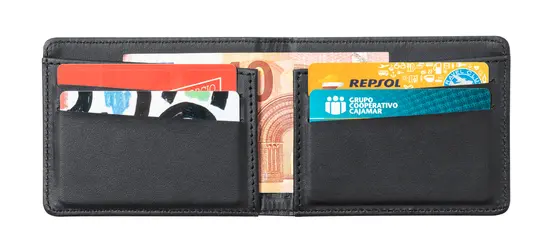 RPET Novčanik Gulden AP722789 black 110×86×13 mm-4