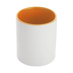 Sublimacijska šalica InnoColour AP791325 white, orange ø82×100 mm-3