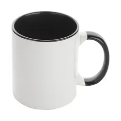 Sublimacijska šalica InnoColour AP791325 white, black ø82×100 mm-4 Sublimacijska šalica InnoColour AP791325 white, black ø82×100 mm-4
