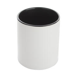 Sublimacijska šalica InnoColour AP791325 white, black ø82×100 mm-3