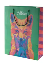 Papirnata torba za kupovinu CUSTOM MADE CreaShop L AP718102 multicolour-3