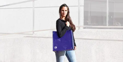 Torba za kupovinu Dekrox AP731279 blue 375×380×120 mm-1
