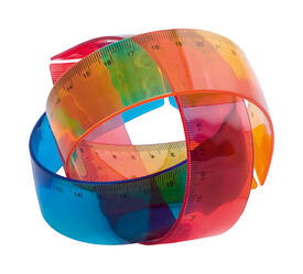 Ravnalo sa slagalicom Fluxel AP731474 blue 305×30×3 mm-2