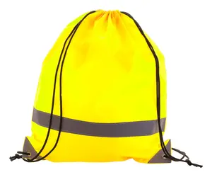 Reflektirajuća vrećica s vrpcom Vidraw AP741542 yellow 350×410 mm-1
