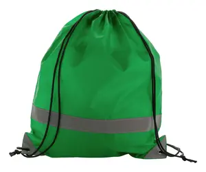 Reflektirajuća vrećica s vrpcom Vidraw AP741542 green 350×410 mm-1