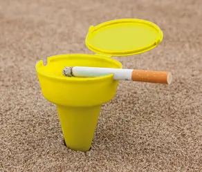 Plažna pepeljara Cleansand AP731922 yellow-2