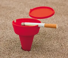 Plažna pepeljara Cleansand AP731922 red-2
