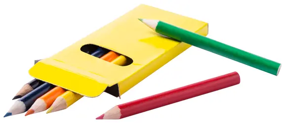 Set od 6 bojica Lionni AP731349 yellow 50×93×8 mm-1