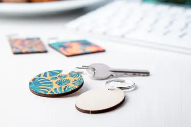 Privjesak za ključeve Woody A AP718153 natural-7