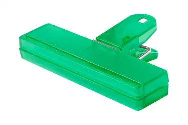 Stezaljka za zatvaranje vrećica Cripple AP781892 green 100×62×23 mm-1