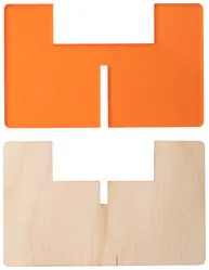 Držač za svijeće Candix AP718182 transparent orange-1