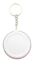 Privjesak s bedžom KeyBadge Mini AP718216 white-4