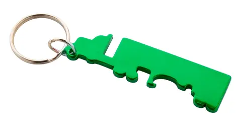 Privjesak za ključeve s otvaračem za bocu Peterby AP809548 green-1