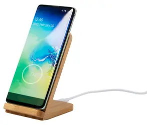 Držač mobitela s bežičnim punjačem Verda AP721510 natural 70×115×80 mm-2