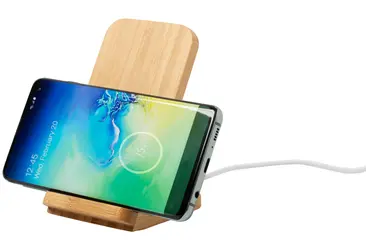Držač mobitela s bežičnim punjačem Verda AP721510 natural 70×115×80 mm-3